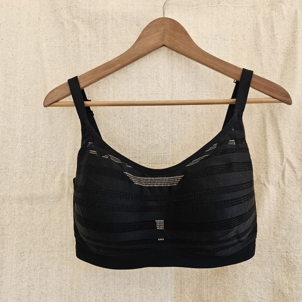 Black Striped Bralette